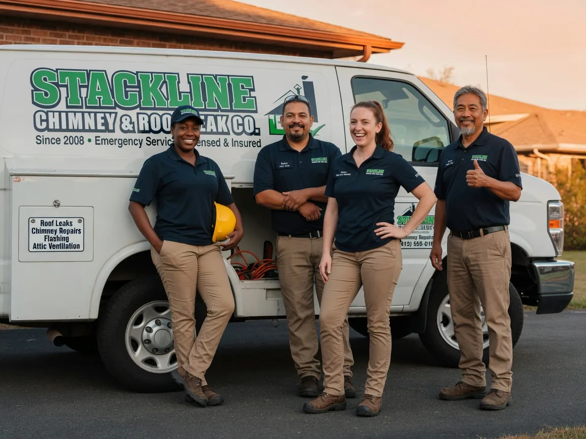Chimney flashing repair company in Coupeville, WA
